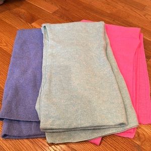 100% Cashmere scarves